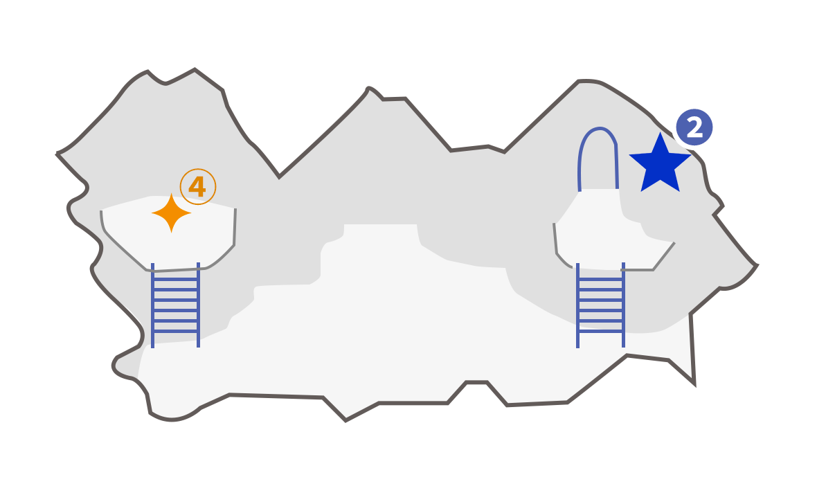 魔の森③ マップ