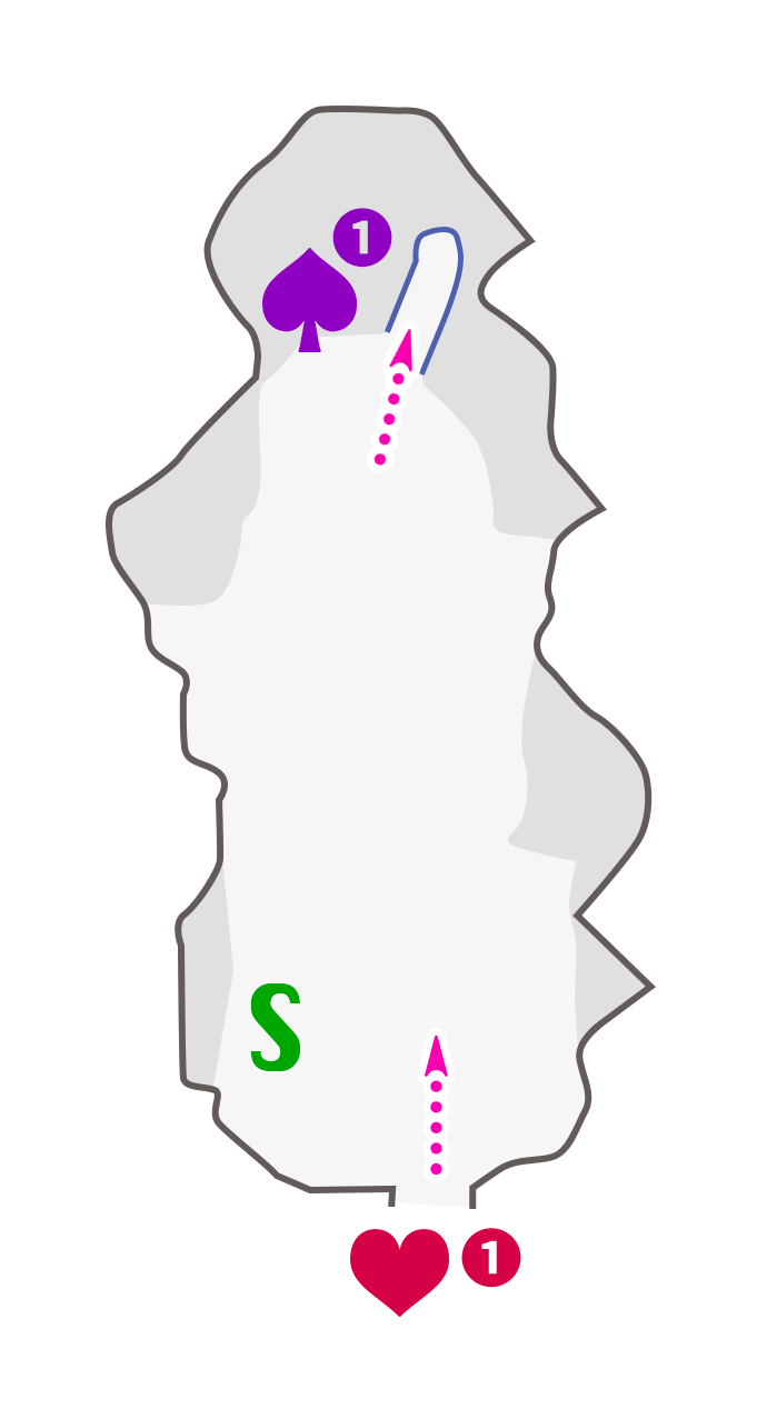 魔の森⑤ マップ