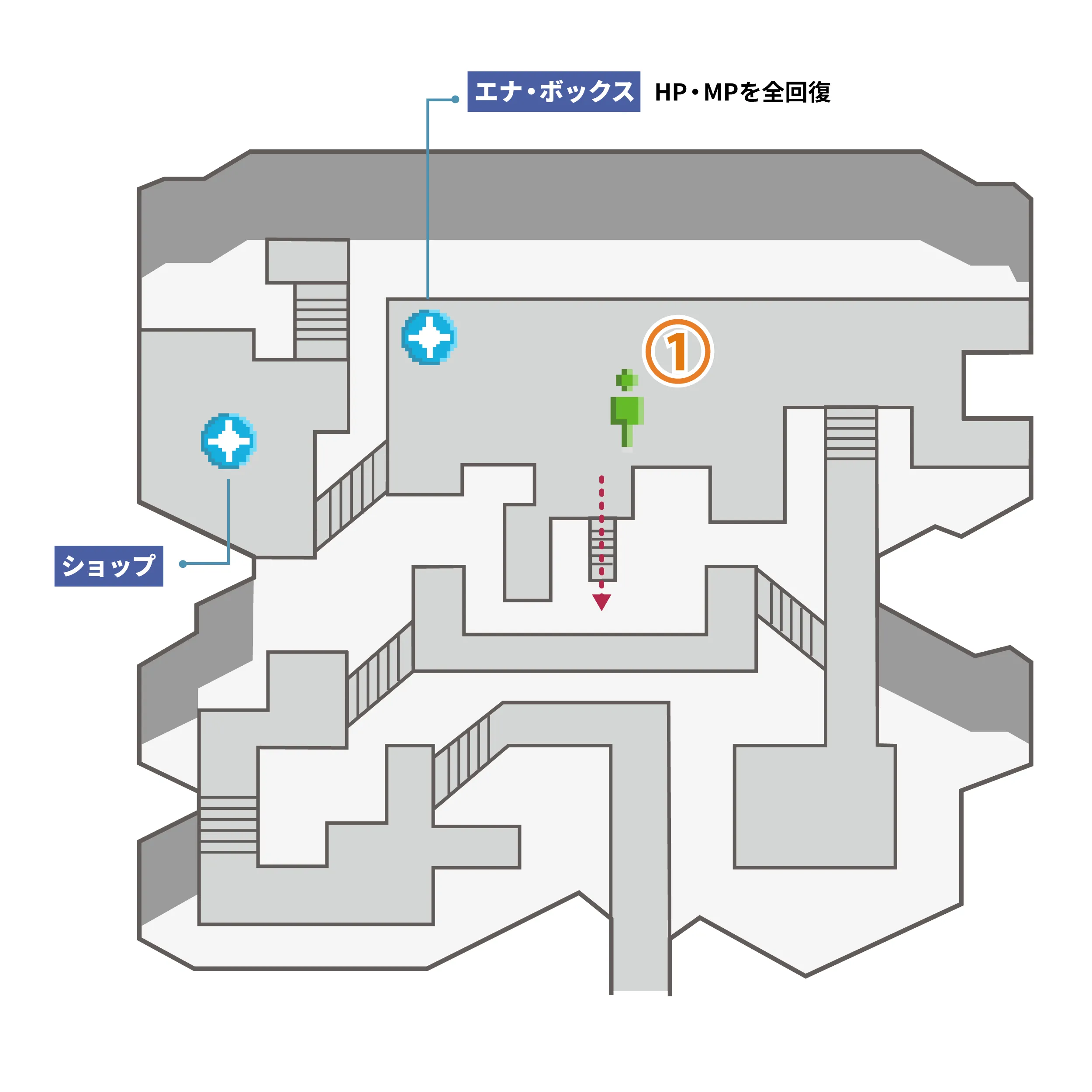 アリスドーム 居住区マップ