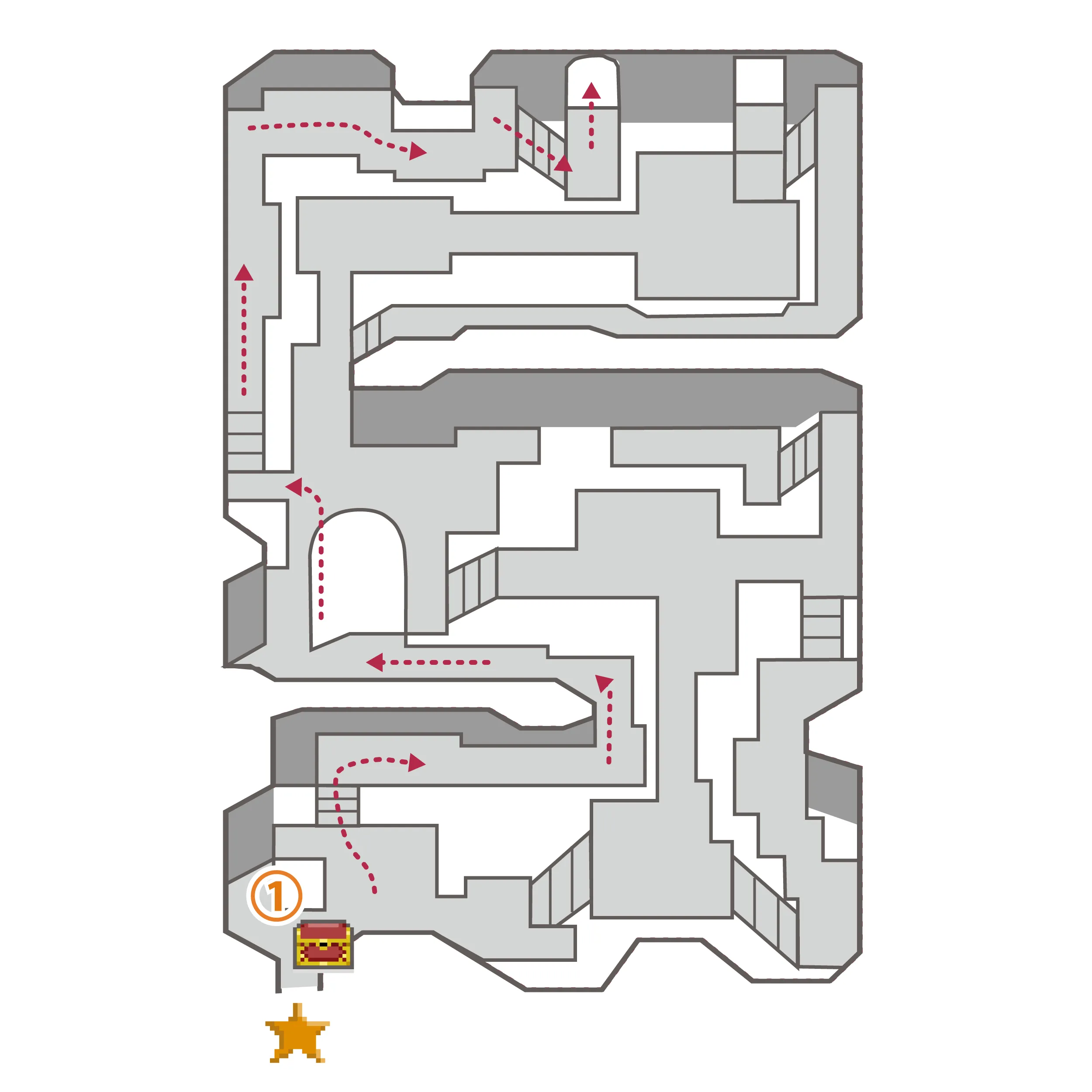 アリスドーム 大広間のマップ